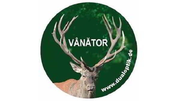 Sticker-vânător-cerb-(Set-10-x)